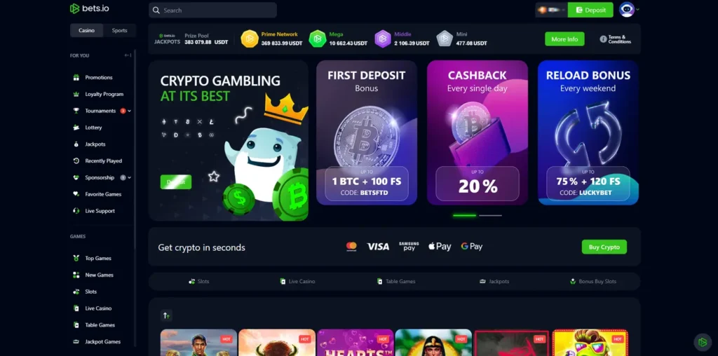 Bets.io Casino