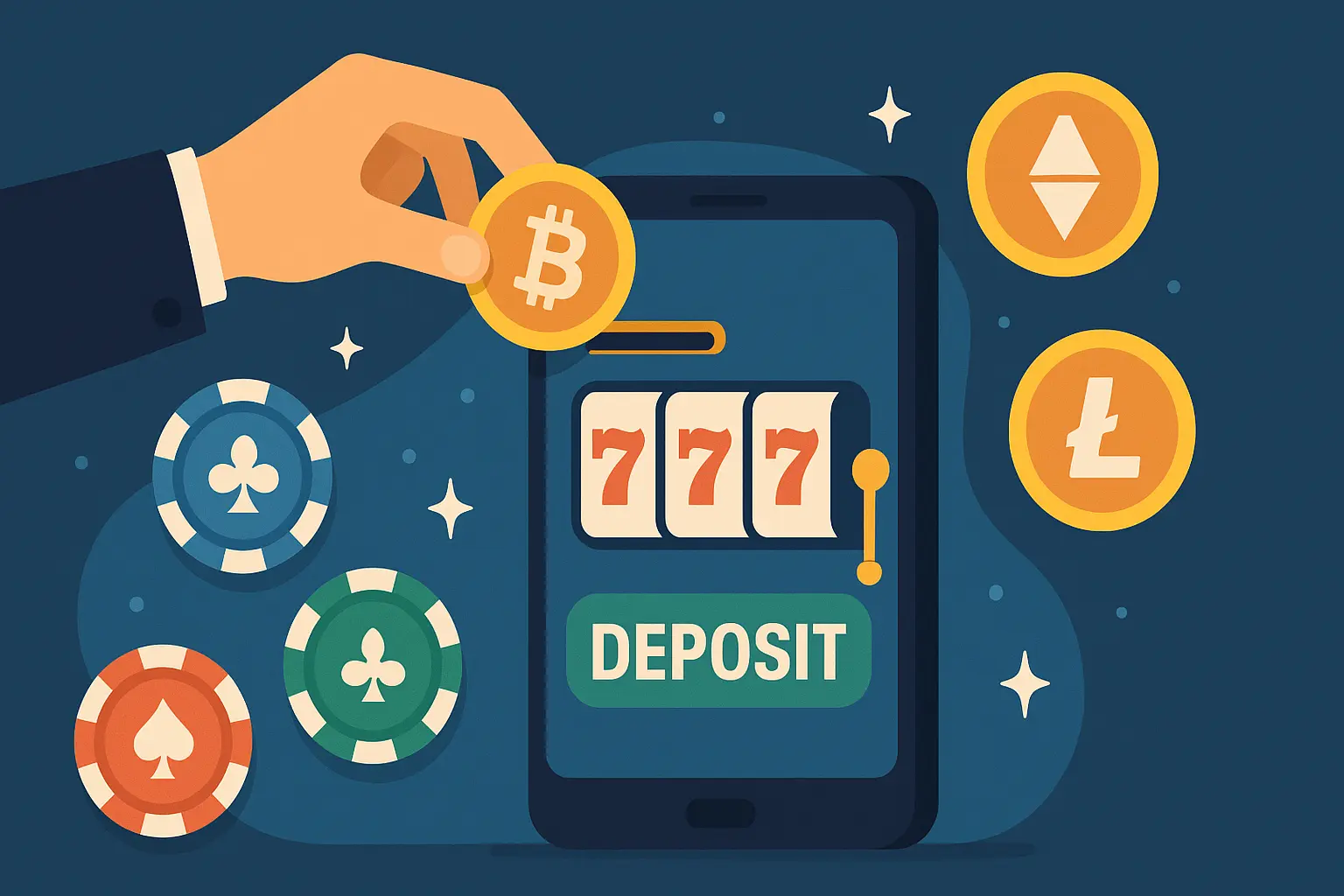 crypto deposits