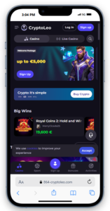 cryptoleo mobile