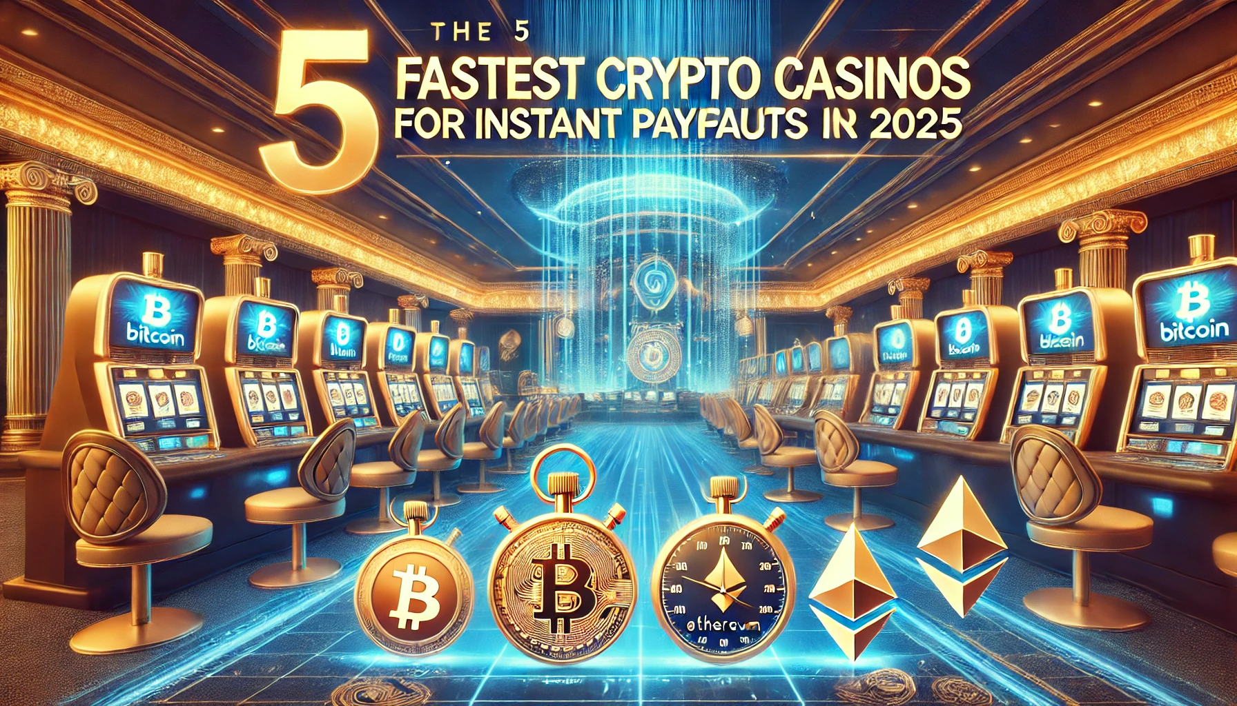 The 5 Fastest Crypto Casinos for Instant Payouts in 2025 