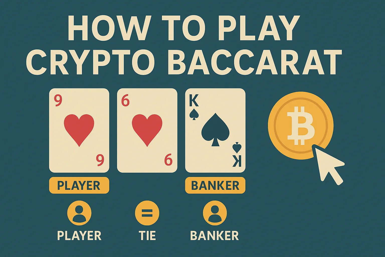 how to play crypto baccarat